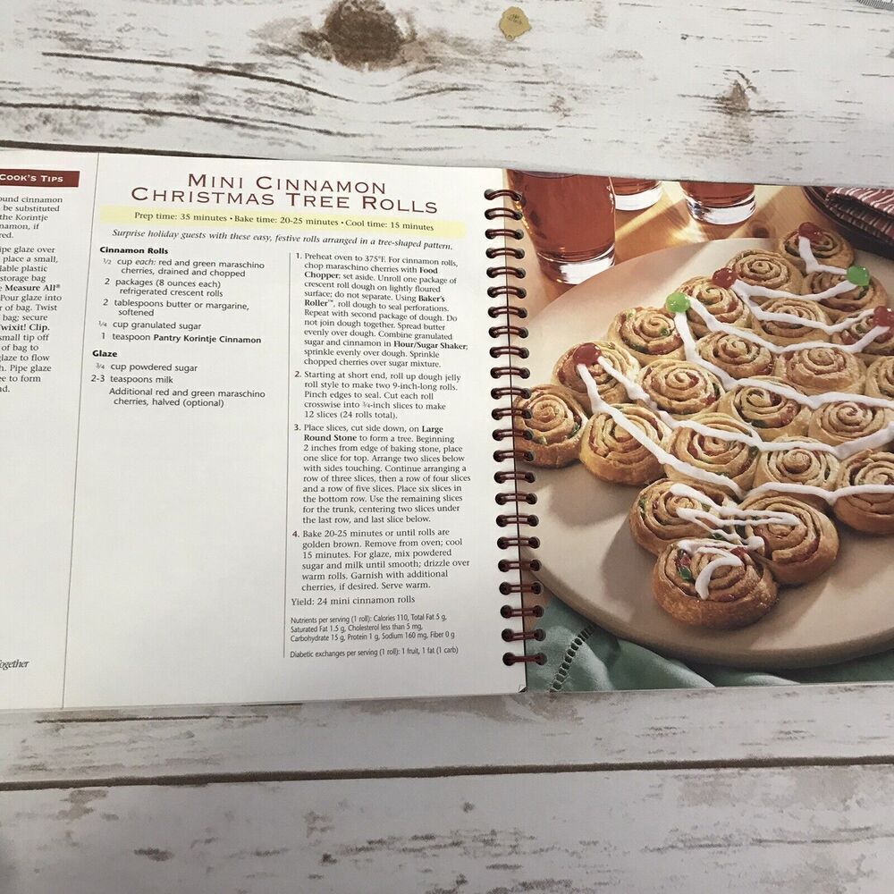 Pampered Chef All the Best From Our Kitchen To‎ Yours Cookbook Spiral Bound-2003 - Picture 4 of 6